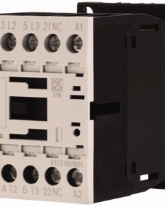 Contactor DILM 24V 50/60Hz 7A 3 main contacts 1 NC contact